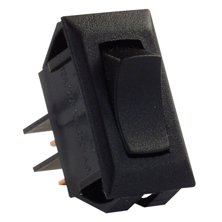 JR PRODUCTS JR Products 12705 Momentary-On/Off Switch - Black 12705